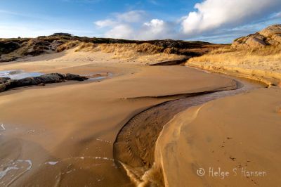 Forlokkende strand i desember.
Keywords: Einarsneset