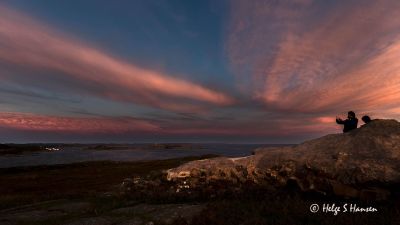 Flott himmel etter solnedgang
Keywords: Einarsneset