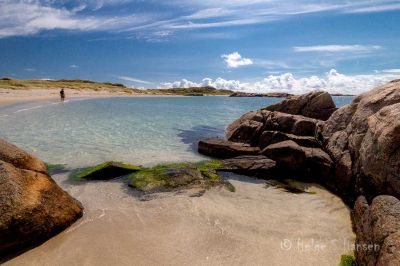 En flott sommerdag.
Keywords: Husebysanden