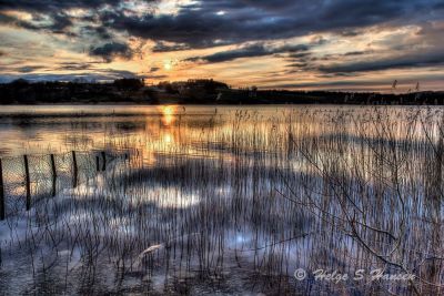 Kveldsstemning ved Krågenesvannet.
Keywords: Krågenesvannet