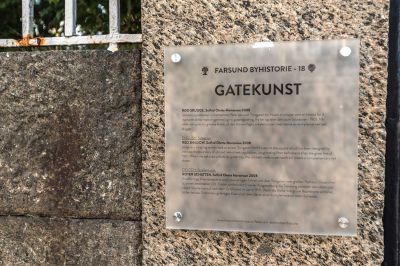 18. Gatekunst 
Keywords: Farsund_by