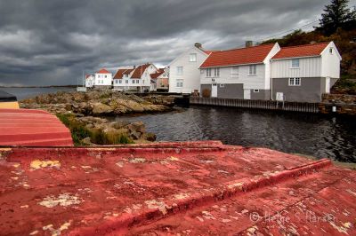 Høst i Loshavn.
Fritidsbåter i opplag.
Keywords: Loshavn
