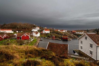 Loshavn sett fra Kirkestien.
Keywords: Loshavn